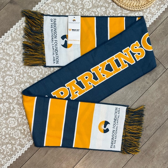 New Defy Parkinson's Disease Scarf Acrylic Unisex Parkinson Foundation Scarf - Picture 10 of 16